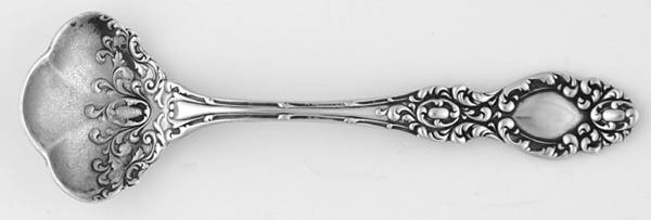 Lucerne (Sterling, 1896, No Monograms) Master Salt Spoon