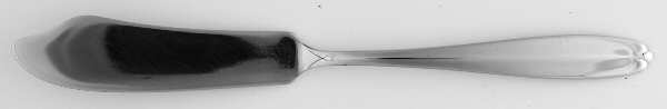 Lure (Stainless) Flat Handle Master Butter Knife