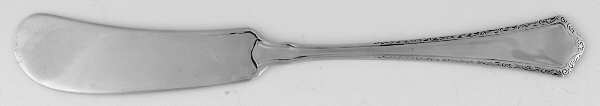 Madison (Sterling, 1913) Large Flat Handle Butter Spreader