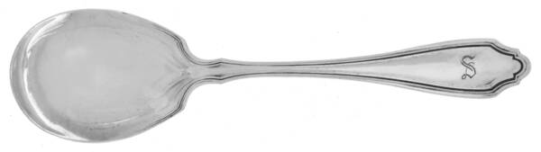 Marquette (Silverplate, 1911) Monogram Sugar Spoon