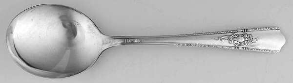 Maytime (Silverplate, 1944) Round Bowl Soup Spoon (Cream Soup)