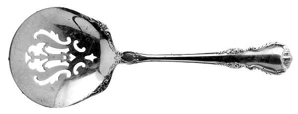 Melanie (Sterling, 1959) Solid Bon Bon Spoon with Pierced Bowl