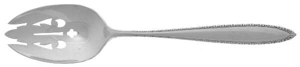 Michele (Sterling, 1968) Pierced Tablespoon (Serving Spoon)
