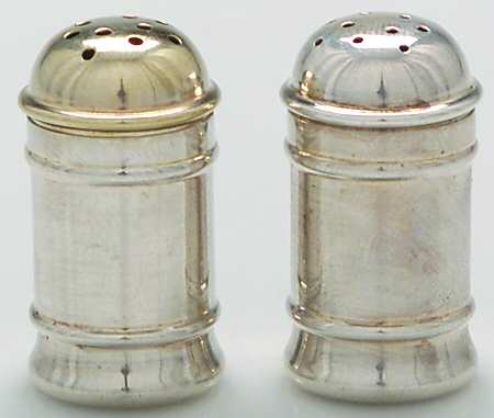 Sterling Hollowware Individual Salt and Pepper Set