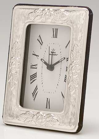 Sterling Hollowware Clock
