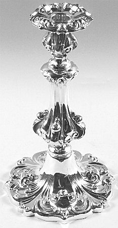 8318 (Silverplate, Hollowware) Silverplate Candlestick