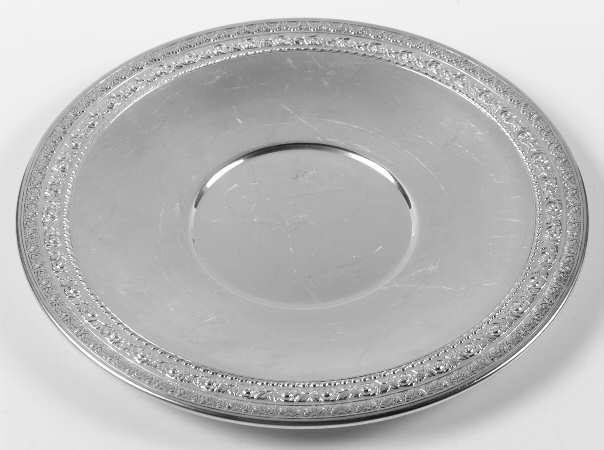 Silverplate Hollowware Silverplate Sandwich Plate
