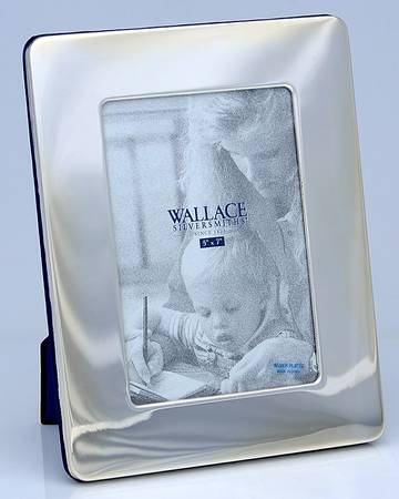 Silverplate Hollowware Frame-Holds 5" X 7" Picture