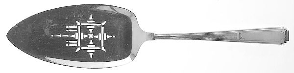 Mode (Silverplate, 1930) Solid Pierced Pie Server