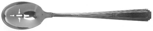 Mode (Silverplate, 1930) Pierced Bowl Short Handle Olive Spoon