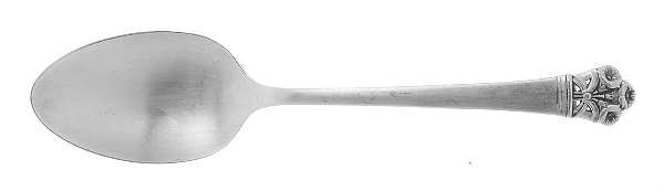 Morning Glory (Silverplate, 1945) Place/Oval Soup Spoon