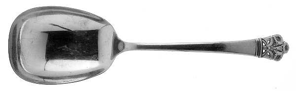 Morning Glory (Silverplate, 1945) Solid Smooth Casserole Spoon