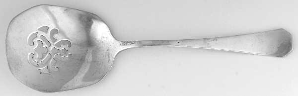 Monterey (Sterling, 1922) Tomato Server, Solid Piece