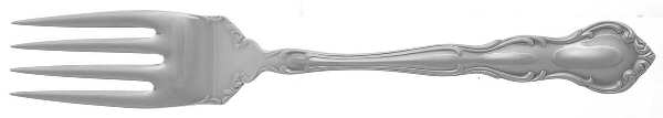 My Love (Sterling, 1958) Medium Solid Cold Meat Serving Fork