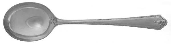 Nancy Dean (Silverplate, 1930) Round Bowl Soup Spoon (Gumbo)