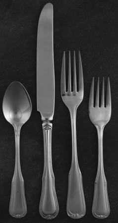 Nicole (Stainless) 4 Piece Place Setting