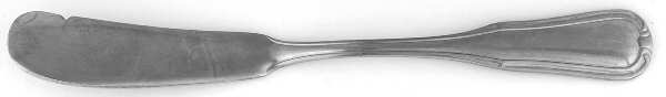 Nicole (Stainless) Flat Handle Master Butter Knife