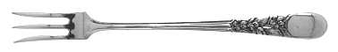 Nine Flowers (Silverplate, 1933) Cocktail/Seafood Fork