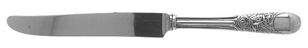 Nine Flowers (Silverplate, 1933) New French Hollow Knife