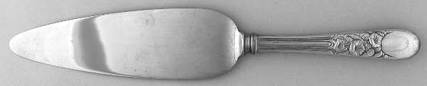 Nine Flowers (Silverplate, 1933) Pie Server with Stainless Blade