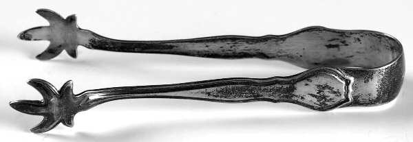 Nile (Sterling, 1908, No Monograms) Large Sugar Tongs