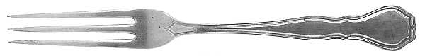 Nile (Sterling, 1908, No Monograms) Strawberry Fork