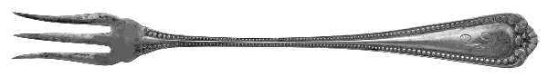 No. 4 (Sterling, 1896) Oyster Fork by Wallace Silver