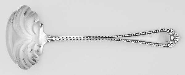 No. 4 (Sterling, 1896) Solid Piece Cream Ladle