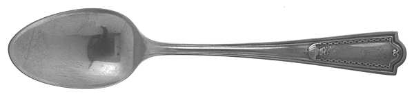 No. 76 (Sterling, 1910) Monogram Five O'Clock Teaspoon