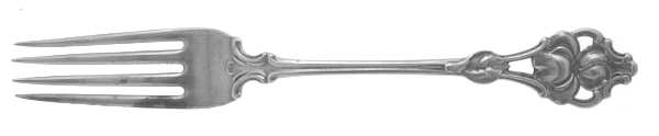 No. 80 (Sterling, 1909) Solid Youth Tea Fork