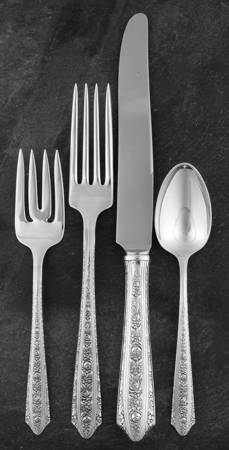 Normandie (Sterling, 1933) 4 Piece Dinner Size Setting