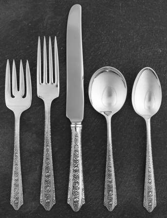 Normandie (Sterling, 1933) 40 Piece Estate Set