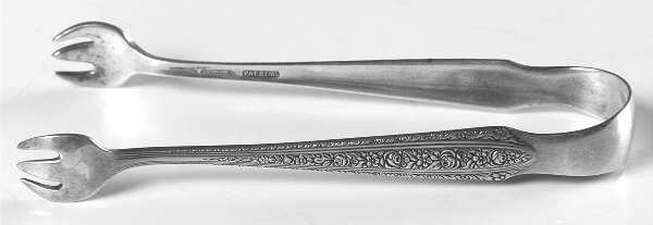 Normandie (Sterling, 1933) Small Sugar Tongs