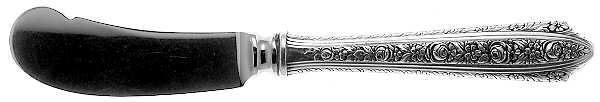 Normandie (Sterling, 1933) Butter Spreader Hollow Hdl-Paddle/Stainless Blade