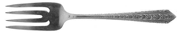Normandie (Sterling, 1933) Individual Salad Fork