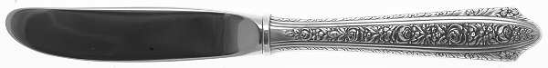 Normandie (Sterling, 1933) Modern Hollow Butter Spreader (Stainless)