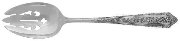 Normandie (Sterling, 1933) Pierced Tablespoon (Serving Spoon)