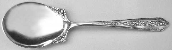 Normandie (Sterling, 1933) Large Solid Berry/Casserole Spoon