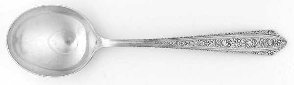 Normandie (Sterling, 1933) Round Bowl Soup Spoon (Gumbo)