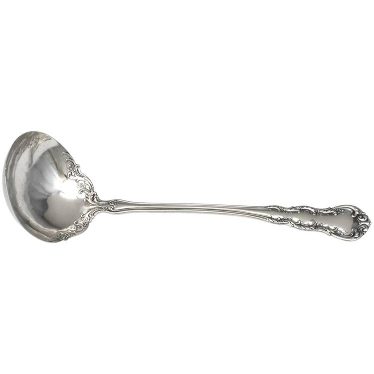 Irving (Sterling, 1900, R, W & S Stamp) Solid Soup Ladle by Wallace Silver