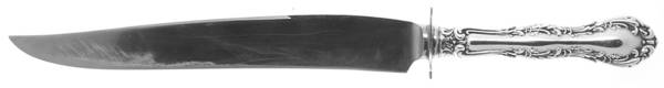 Irving (Sterling, 1900, R, W & S Stamp) Small Steak Carving Knife with Stainless Blade