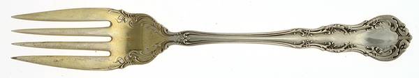 Irving (Sterling, 1900, R, W & S Stamp) Individual Salad Fork