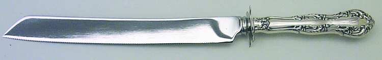 Irving (Sterling, 1900, R, W & S Stamp) Cake Slicer with Stainless Blade