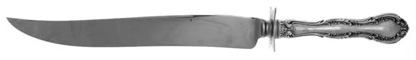 Irving (Sterling, 1900, R, W & S Stamp) Large Carving/Roast Knife StnlBl w/Sterling Guard