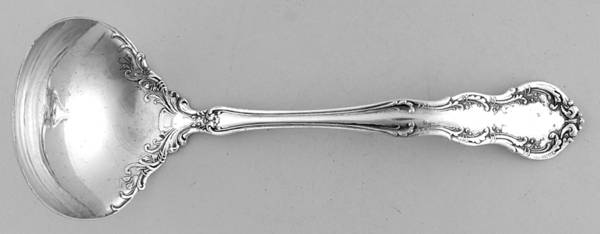 Irving (Sterling, 1900, R, W & S Stamp) Solid Gravy Ladle by Wallace Silver