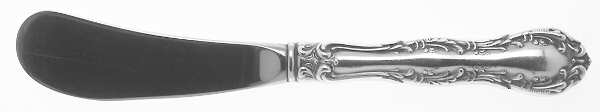 Irving (Sterling, 1900, R, W & S Stamp) Butter Spreader Hollow Hdl-Paddle/Stainless Blade by Wallace Silver
