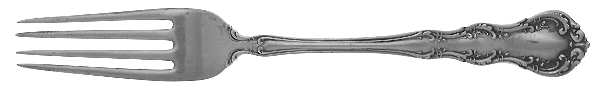 Irving (Sterling, 1900, R, W & S Stamp) Solid Youth Tea Fork