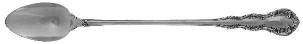 Irving (Sterling, 1900, R, W & S Stamp) Iced Tea Spoon by Wallace Silver