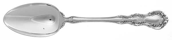 Irving (Sterling, 1900, R, W & S Stamp) Dessert/Oval Soup Spoon by Wallace Silver