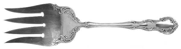 Irving (Sterling, 1900, R, W & S Stamp) Large Solid Fish Serving Fork